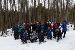 2018 Snowshoe Adventure hike 1 Eugenia. Photo credit: Glenda Collings.