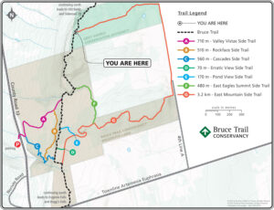 New trail network opens at the scenic Eagle's Summit nature reserve