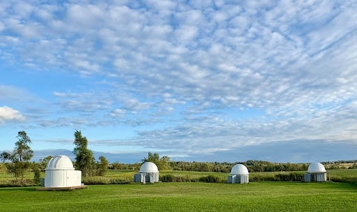 Daytime view of the E.C. Carr Astronomical Observatory